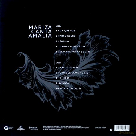 Mariza: Mariza Canta Amália [Winyl]