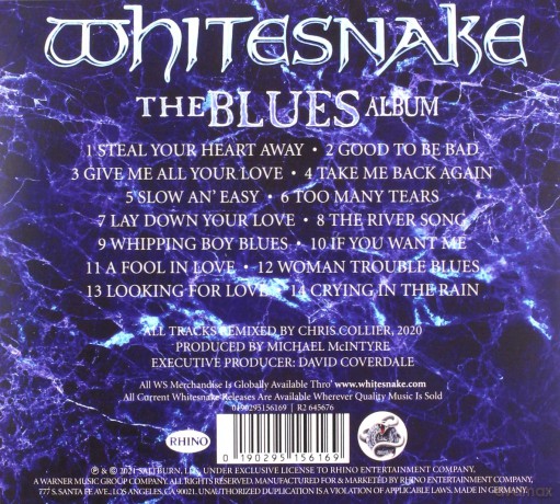 Whitesnake: The Blues Album [CD]