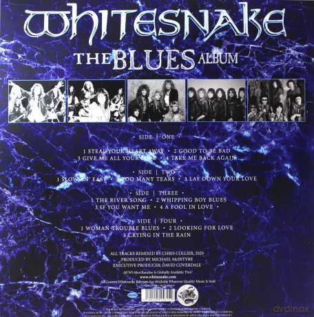 Whitesnake: The Blues Album (Blue) [2xWinyl]
