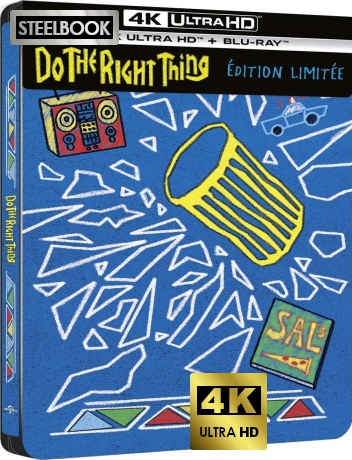 Do the Right Thing (Rób, co należy) (steelbook) [Blu-Ray 4K]+[Blu-Ray]
