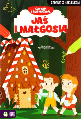 Czytam i rozwiązuję. Jaś i Małgosia [KSIĄŻKA]