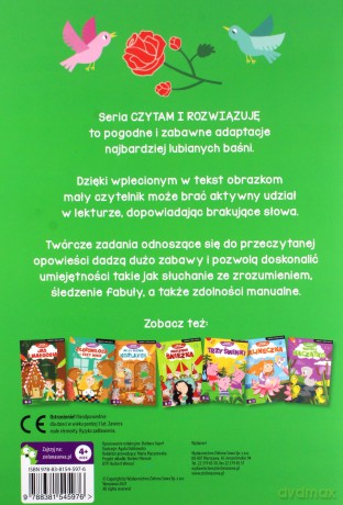 Czytam i rozwiązuję. Piękna i Bestia [KSIĄŻKA]
