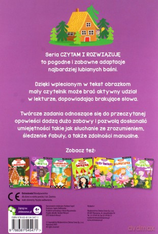 Czytam i rozwiązuję. Wilk i siedem koźlątek [KSIĄŻKA]