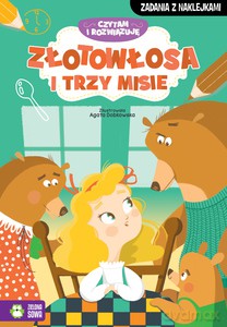 Czytam i rozwiązuję. Złotowłosa i trzy misie [KSIĄŻKA]