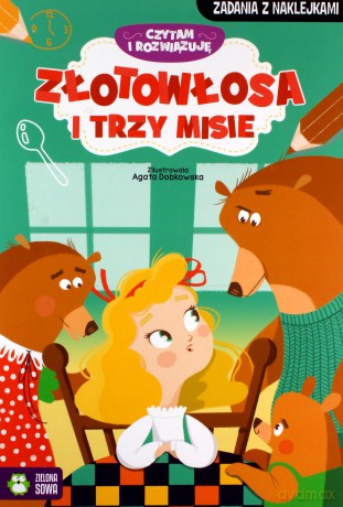 Czytam i rozwiązuję. Złotowłosa i trzy misie [KSIĄŻKA]
