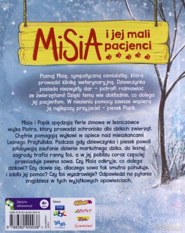 Misia i jej mali pacjenci. Leśne przytulisko - Aniela Cholewińska-Szkolik [KSIĄŻKA]