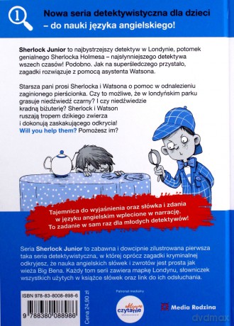 Sherlock Junior i niedźwiedź z Londynu - THiLO THiLO [KSIĄŻKA]