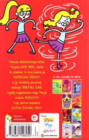 Szkolne szaleństwa. Klątwa złamanej nogi - Pamela Butchart [KSIĄŻKA]