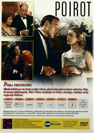 Wielcy Detektywi: Poirot 25: Pora przypływu [DVD]