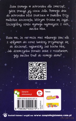 Zaopiekuj się mną. Inka, porzucone szczenię - Holly Webb [KSIĄŻKA]