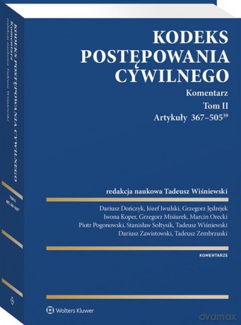 Kodeks postępowania cywilnego Komentarz (Tom 2) [KSIĄŻKA]