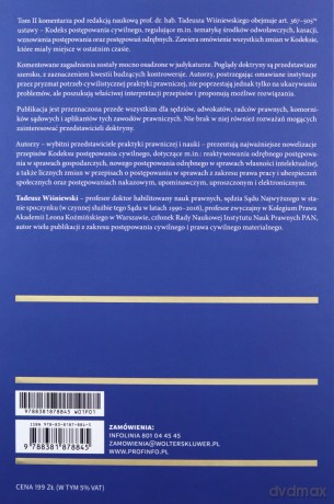 Kodeks postępowania cywilnego Komentarz (Tom 2) [KSIĄŻKA]