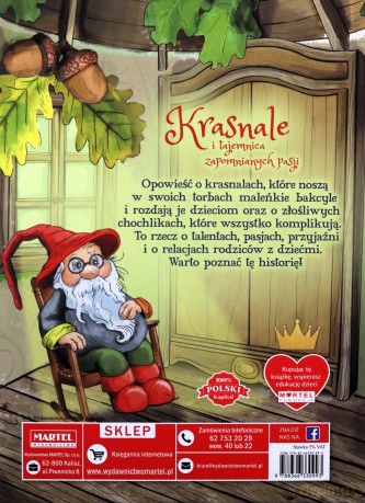 Krasnale i tajemnica zapomnianych pasji - Jacek Dzięgielewski [KSIĄŻKA]
