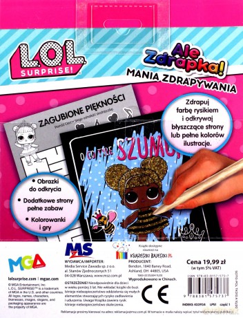 L.O.L. Surprise! Ale zdrapka! [KSIĄŻKA]