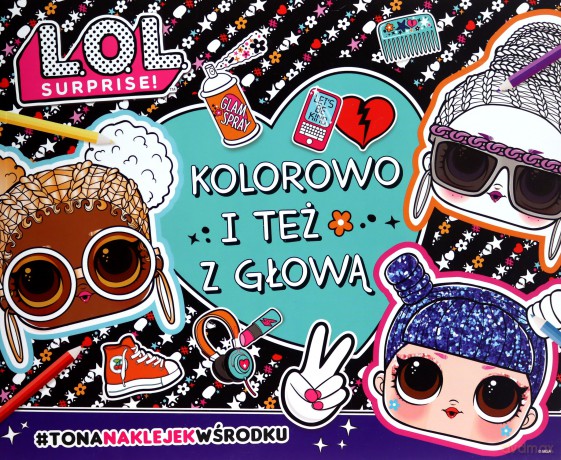 L.O.L. Surprise! Zabawa w kolory. Kolorowo i też z głową [KSIĄŻKA]