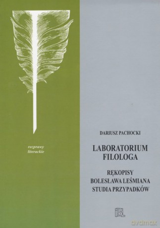 Laboratorium filologa - Dariusz Pachocki [KSIĄŻKA]