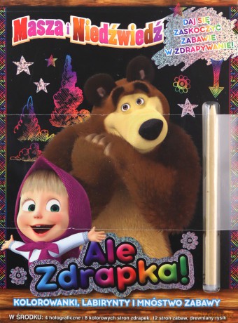 Masza i niedźwiedź. Ale zdrapka! [KSIĄŻKA]