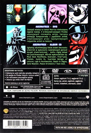 Animatrix-Combo Pack wydanie kolekcjonerskie [DVD]