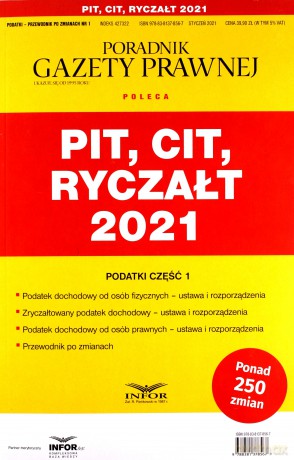 PIT CIT Ryczałt 2021 Podatki Część 1 [KSIĄŻKA]
