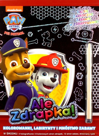 Psi Patrol. Ale zdrapka! [KSIĄŻKA]