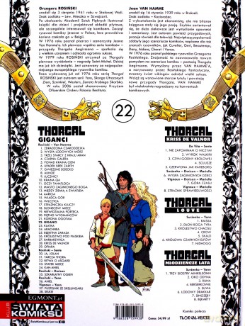 Thorgal Giganci - Hamme Jean Van [KOMIKS]