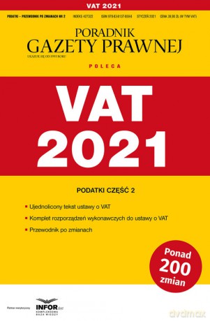 VAT 2021 Podatki Część 2 [KSIĄŻKA]