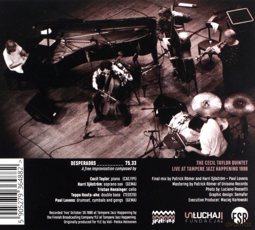 Cecil Taylor: Lifting The Bandstand [CD]