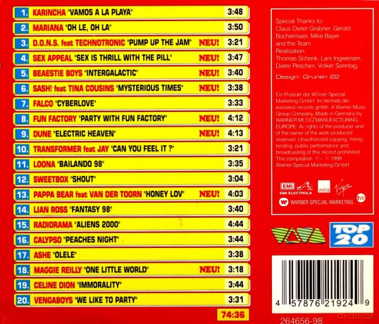 Viva Top 20 [CD]