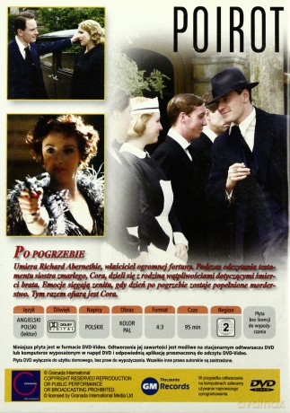 Wielcy Detektywi: Poirot 27: Po pogrzebie [DVD]