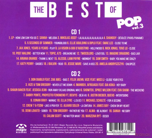 The Best Of Pop Vol. 3 [2CD]