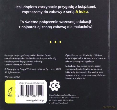A kuku! Zwierzęta - Opracowanie zbiorowe [KSIĄŻKA]