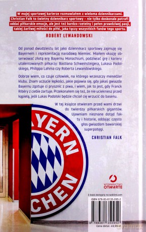 FC Bayern. Nieopowiedziane historie piłkarskiej superpotęgi - Christian Falk [KSIĄŻKA]