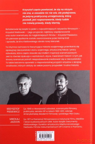 Kieślowski. Od Bez końca do końca - Krzysztof Piesiewicz, Mikołaj Jazdon [KSIĄŻKA]