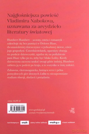 Lolita - Vladimir Nabokov [KSIĄŻKA]