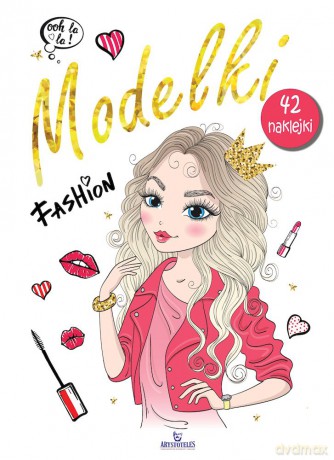 Modelki. Kolorowanka - Monika Matusiak [KSIĄŻKA]