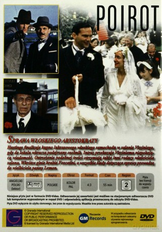 Wielcy Detektywi: Poirot 28: Sprawa włoskiego arystokraty [DVD]