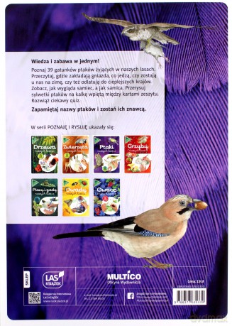 Ptaki naszych lasów - Katarzyna Kopiec-Sekieta [KSIĄŻKA]