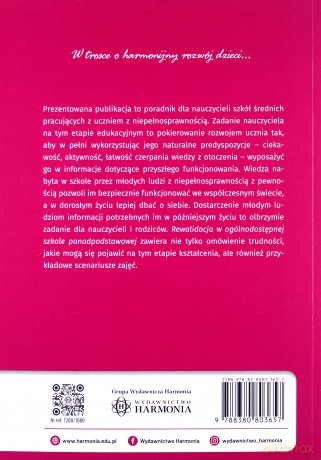 Rewalidacja w ogólnodostępnej szkole ponadpodstawowej Program zajęć - Agnieszka Kołodziej [KSIĄŻKA]