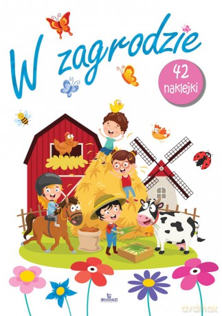 W zagrodzie. Kolorowanka - Monika Matusiak [KSIĄŻKA]