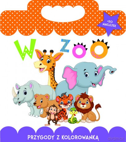 W ZOO. Przygody z kolorowanką - Monik Matusiak [KSIĄŻKA]