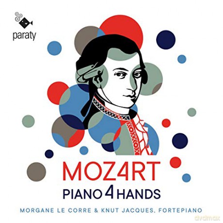 Mozart: Piano 4 Hands Jacques Le Corre [CD]