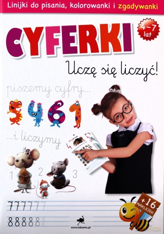 Cyferki. Uczę się liczyć! [KSIĄŻKA]