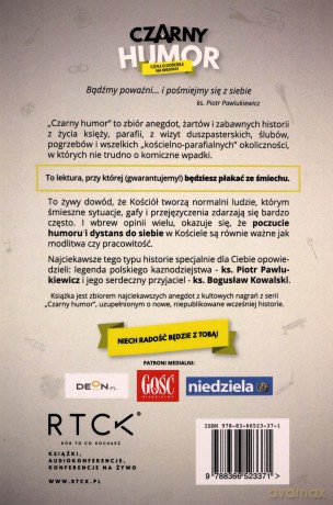 Czarny Humor Czyli o Kościele na wesoło - Piotr Pawlukiewicz, Bogusław Kowalski [KSIĄŻKA]