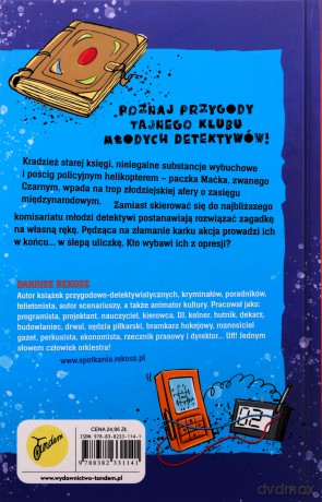 Czarny Maciek i wenecki starodruk (Tom 1) - Dariusz Rekosz [KSIĄŻKA]