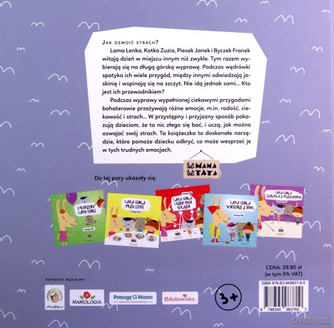 Lama Lenka na wycieczce w górach - Patrycja Filak [KSIĄŻKA]