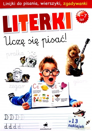 Literki. Uczę się pisać! [KSIĄŻKA]