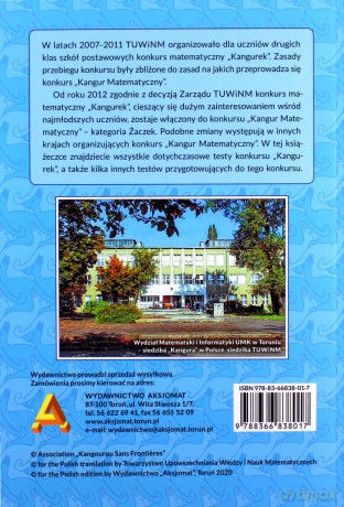 Matematyka z wesołym Kangurem kategoria Żaczek [KSIĄŻKA]