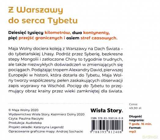 Pociąg do Tybetu - Maja Wolny [AUDIOBOOK]
