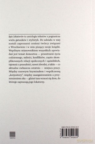 Spis lokatorów [KSIĄŻKA]