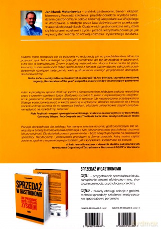 Sprzedaż w gastronomii. Część 1 - Jan Mołoniewicz [KSIĄŻKA]